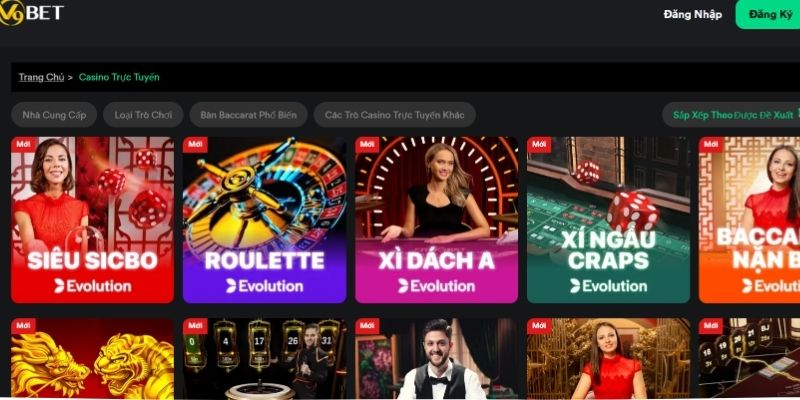 Giới thiệu Casino online V9Bet