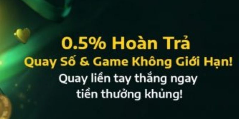 Khuyến mãi V9Bet hoàn trả game quay số